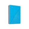 Disco duro externo hdd wd western digital 2tb my passport usb 3.2 azul