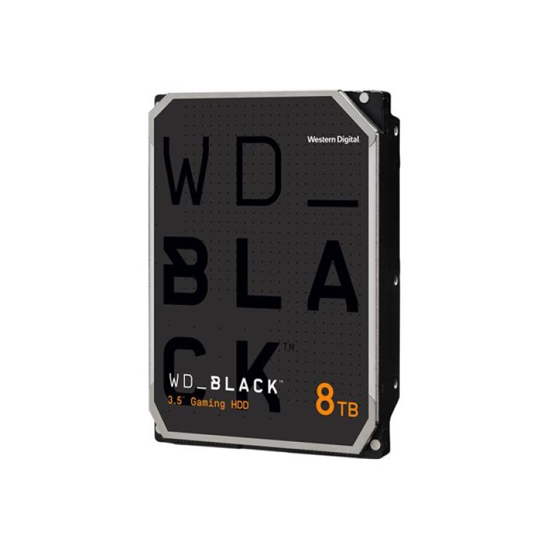Disco duro interno hdd wd western digital black wd8002fzwx 8tb 3.5 pulgadas sata 6gb - s 7200rpm 128mb