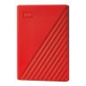 Disco duro externo hdd wd western digital 2tb my passport usb 3.2 rojo