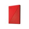 Disco duro externo hdd wd western digital 2tb my passport usb 3.2 rojo