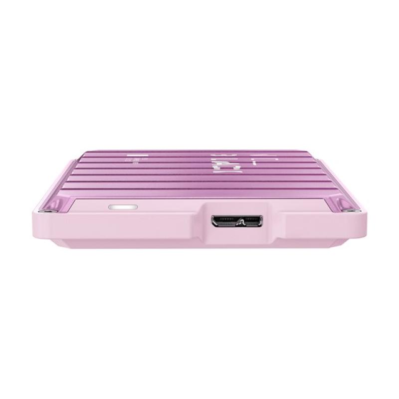 Disco duro externo ssd wd western digital 2tb black p10 game drive micro usb tipo b rosa