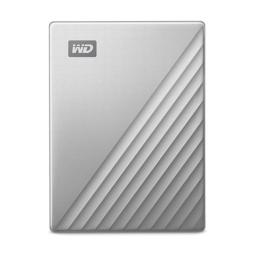 Disco duro externo hdd wd western digital 6tb my passport ultra for mac usb tipo c plata