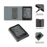 Funda subblim clever ebook case 6 pulgadas stand case gris
