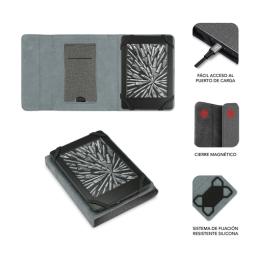 Funda subblim clever ebook case 6 pulgadas stand case gris