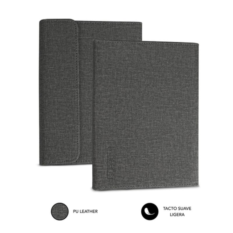 Funda subblim clever ebook case 6 pulgadas stand case gris