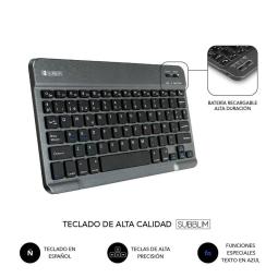 Funda + teclado subblim keytab pro bt para lenovo tab m11