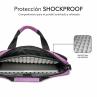 Maletin subblim air padding para portatil 15.6 pulgadas rosa