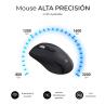 Teclado + raton subblim combo dual office prowave negro