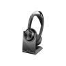 Auriculares poly voyager focus 2 inalambrico negro