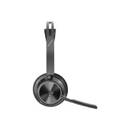 Auriculares poly voyager focus 2 inalambrico negro