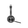 Auriculares poly voyager focus 2 inalambrico negro