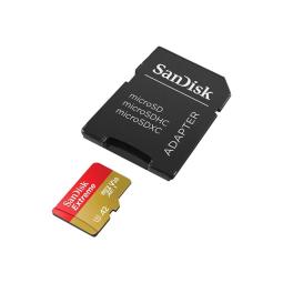 Tarjeta memoria micro secure digital 64gb sandisk extreme clase 10 uhs - i u3 + adaptador