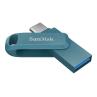 Memoria usb 3.2 usb tipo c sandisk 64gb ultra dual drive go