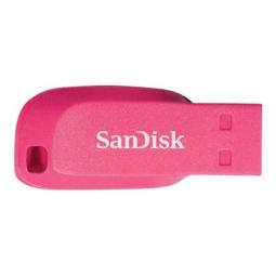 Memoria usb 2.0 sandisk 16gb cruzer blade rosa