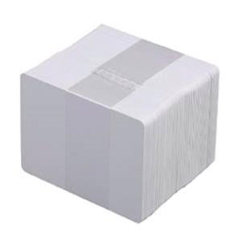 Tarjeta pvc blanca zebra premier pack - 100u