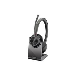 Auriculares poly voyager 4320 - m inalambrico negro