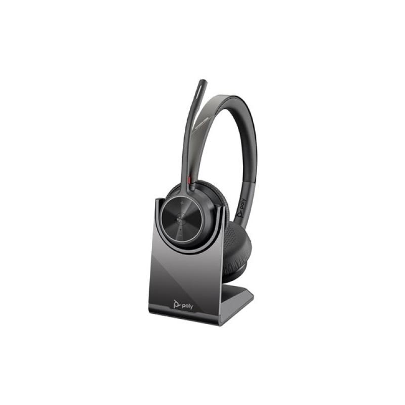 Auriculares poly voyager 4320 - m inalambrico negro