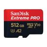 Tarjeta memoria micro secure digital 512gb sandisk extreme pro clase 10 uhs - i u3 + adaptador