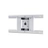 Soporte fijo de pared phoenix para tv hasta 20 kg gris metalizado