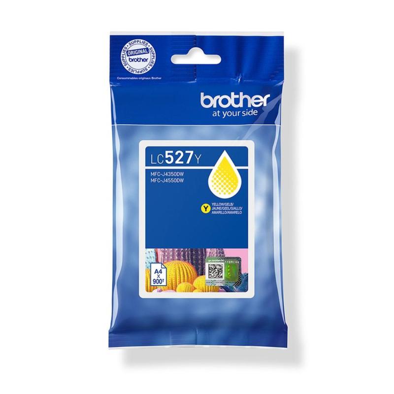 Cartucho tinta brother lc527y-br/- amarillo