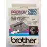 Cinta laminada brother tx345 18mm x 15m