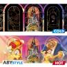 Taza termica abystyle disney la bella y la bestia 460ml