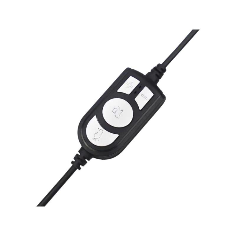 Auriculares conceptronic polona05b usb negro