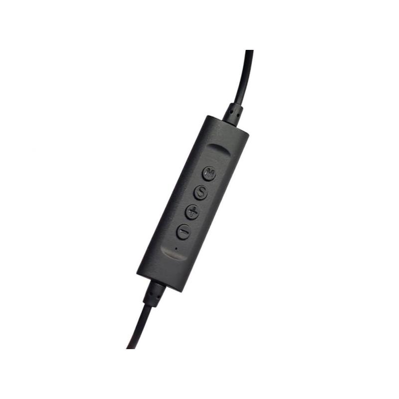 Auriculares conceptronic polona05bc usb - c negro