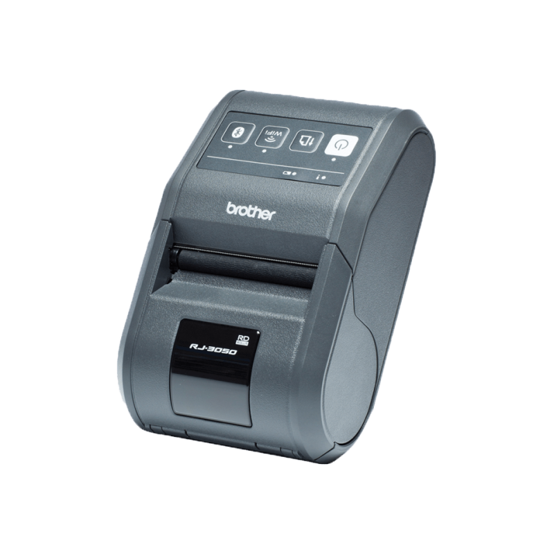 Impresora de etiquetas y tickets portatil brother rj - 3050 termica directa - 32mb flash ram - usb 2.0