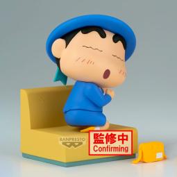 Figura banpresto crayon shinchan nakayoshi memories let's go to kindergartnen with nene - chan a: shinnosuke