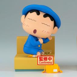 Figura banpresto crayon shinchan nakayoshi memories let's go to kindergartnen with nene - chan a: shinnosuke