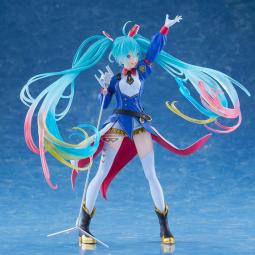 Figura banpresto gundam 45th×hatsune miku evolve