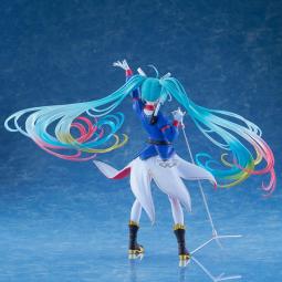 Figura banpresto gundam 45th×hatsune miku evolve