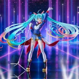 Figura banpresto gundam 45th×hatsune miku evolve