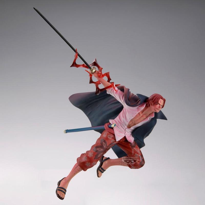 Figura banpresto one piece battle record collection shanks special ver.