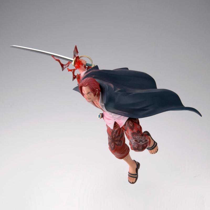 Figura banpresto one piece battle record collection shanks special ver.