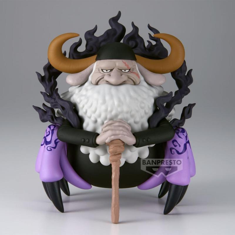Figura banpresto one piece mega world collectable st. jaygarcia saturn
