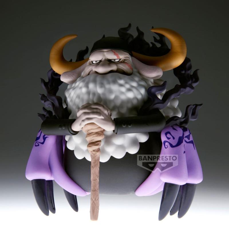 Figura banpresto one piece mega world collectable st. jaygarcia saturn
