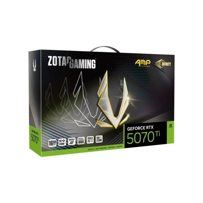 Tarjeta grafica zotac gaming 5070ti amp extreme infinity 16gb gddr7