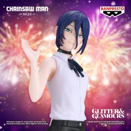 Figura banpresto chainsaw man - the movie: reze arc glitter & glamours reze