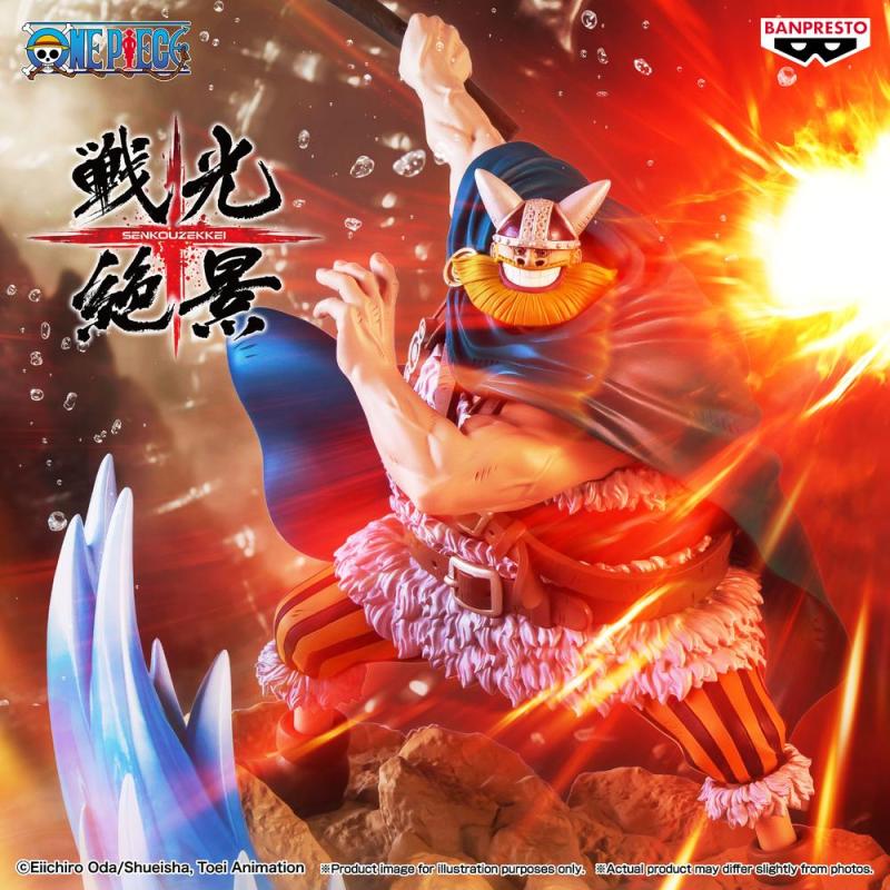Figura banpresto one piece senkozekkei brogy