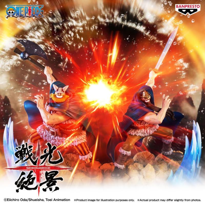 Figura banpresto one piece senkozekkei brogy