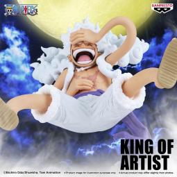 Figura banpresto one piece king of artist monkey d.luffy gear 5