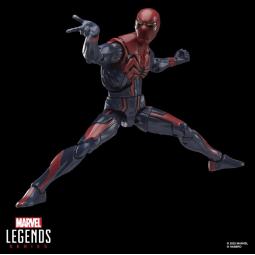 Figura hasbro marvel legends series gamerverse spider - man peter parker velocity suit