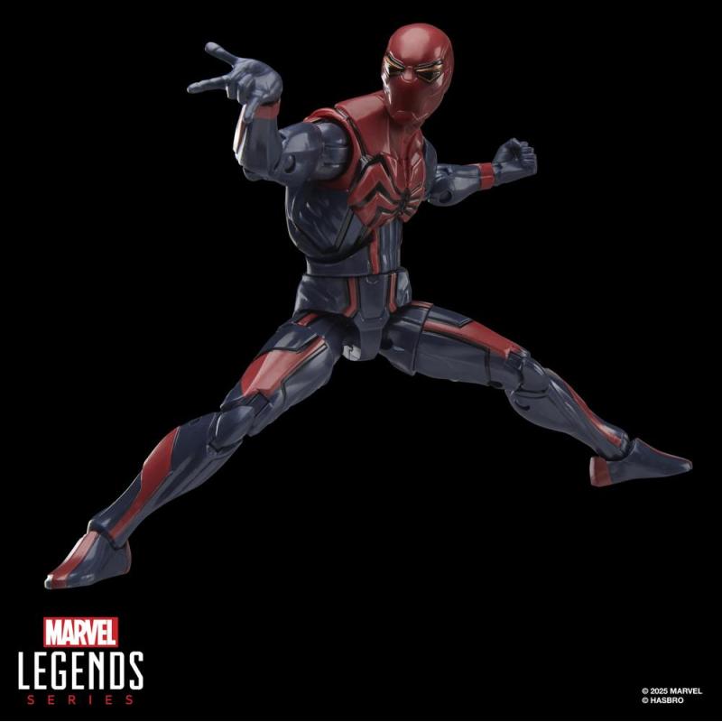 Figura hasbro marvel legends series gamerverse spider - man peter parker velocity suit