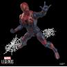 Figura hasbro marvel legends series gamerverse spider - man peter parker velocity suit