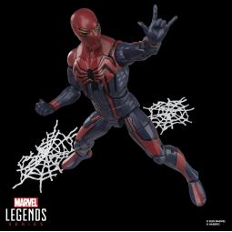 Figura hasbro marvel legends series gamerverse spider - man peter parker velocity suit