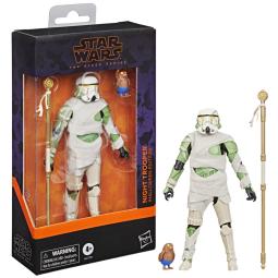 Figura hasbro star wars the black series night trooper (halloween edition)