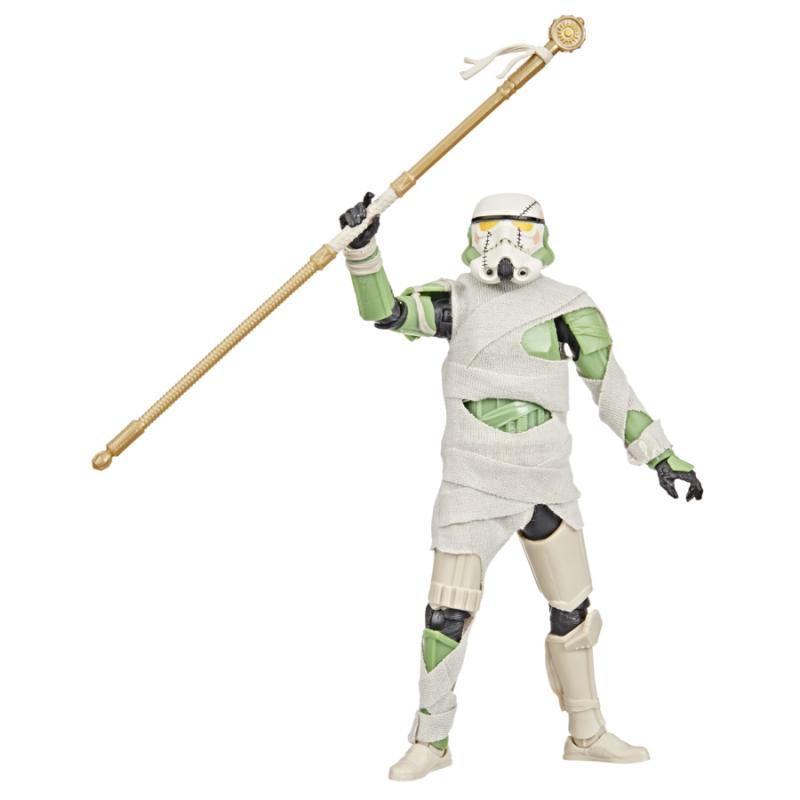 Figura hasbro star wars the black series night trooper (halloween edition)