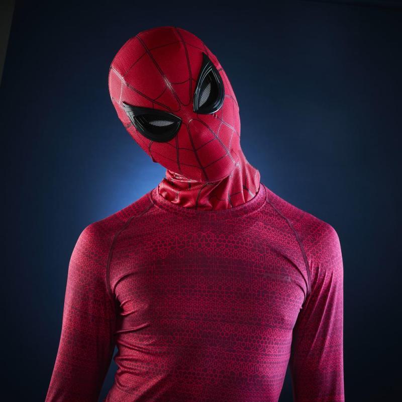 Réplica máscara spider - man home coming hasbro marvel studios